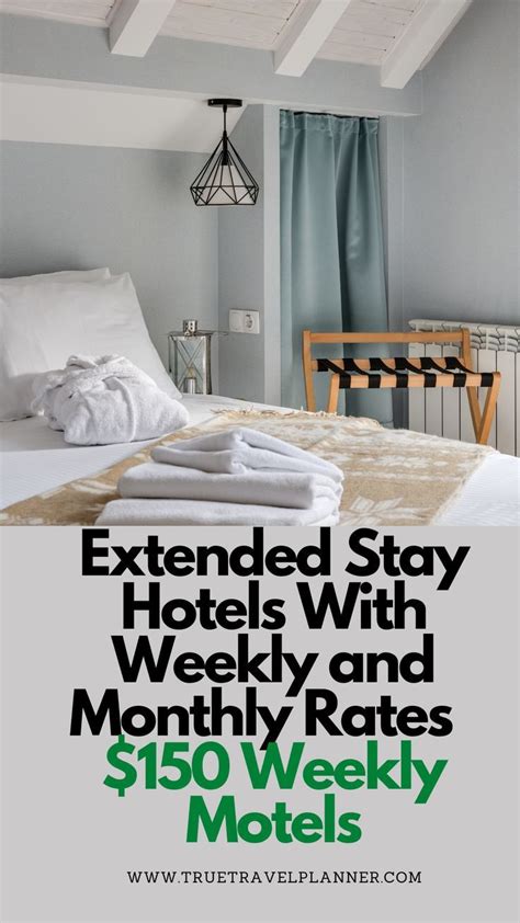extended weekly stay hotels.